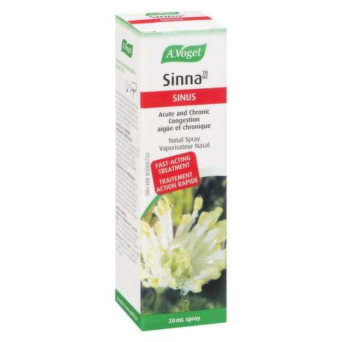 Formulated to soothe irritated mucous membranes, reduce inflammation and help reduce congestion.