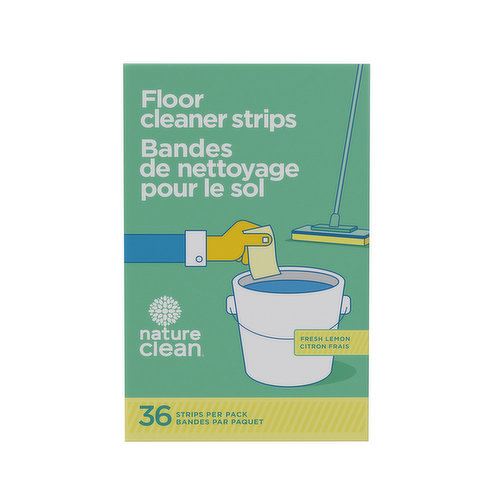 Nature Clean - Floor Cleaner Strips Fresh Lemon