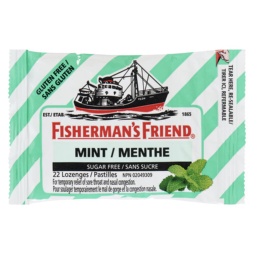 Fishermans Friend - Lozenges - Mint Sucrose Free