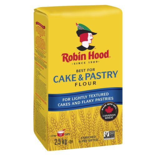 For Light Textured Cakes and Flaky Pastries.