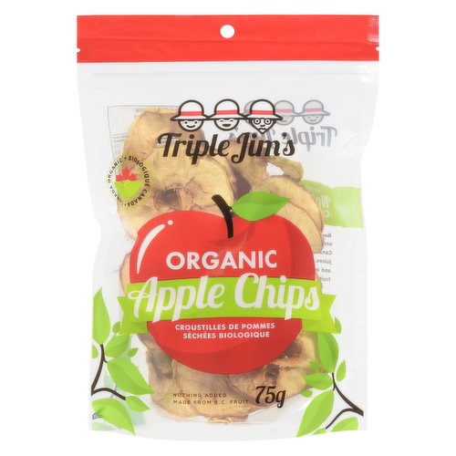 Triple Jims - Organic Apple Chips