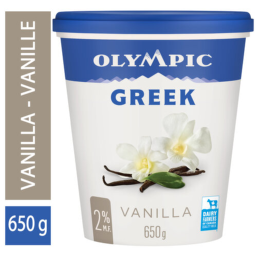 Olympic - Greek Yogurt Vanilla 2% M.F.