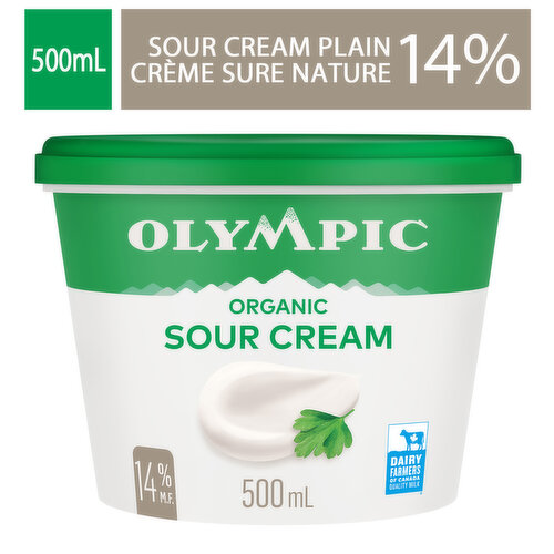 Olympic - Organic Sour Cream 14% M.F.
