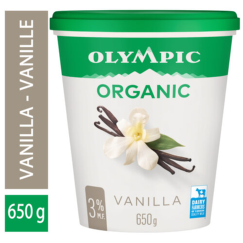 Olympic - Organic Yogurt 3.2% M.F. - Vanilla