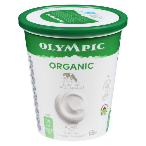 Olympic - Organic Yogurt 2% M.F. - Plain