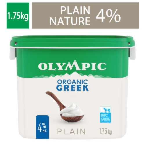 Olympic - Organic 4% Plain Greek Yogurt