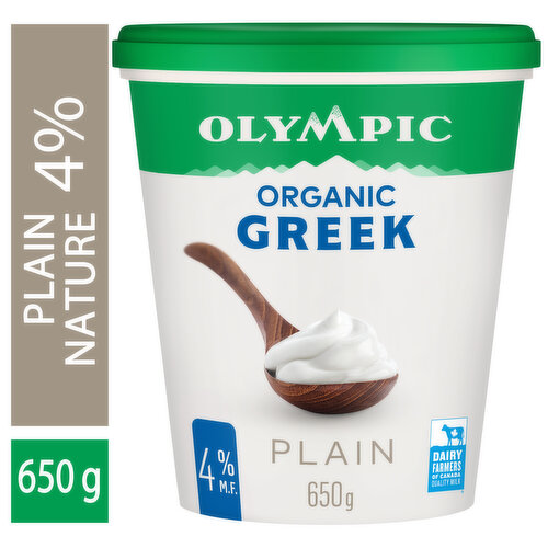Olympic - Organic Greek 4% Plain