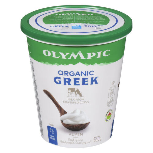 Olympic - Organic Greek 4% Plain