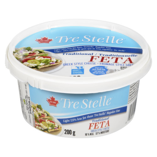 Tre Stelle - Feta Cheese Light