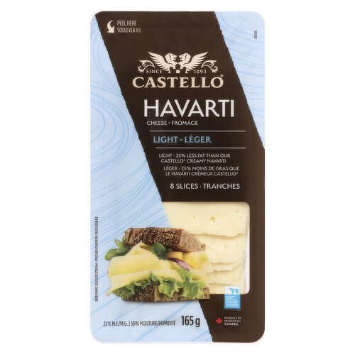 Arla - Havarti Light Cheese Slices