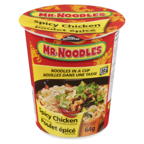 Mr. Noodles - Spicy Chicken Noodles in a Cup