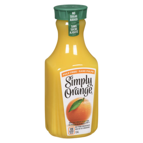 Simply - Orange Juice, Pulp Free