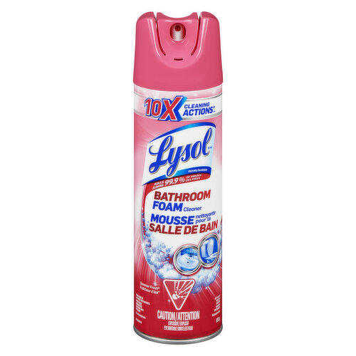 Lysol Bathroom Cleaning Foam Summer Fresh 2522