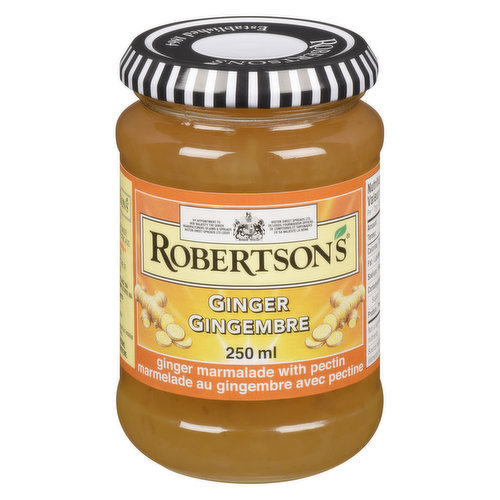 Robertson's Sweet and Spicy Ginger Marmalade is Perfect on a Warm Scone or Piece of Toast.