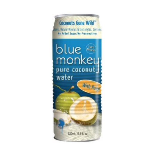 Blue Monkey - 100% Coconut Water With Pulp