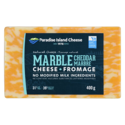 Paradise Island - Marble Cheddar Natural Cheese