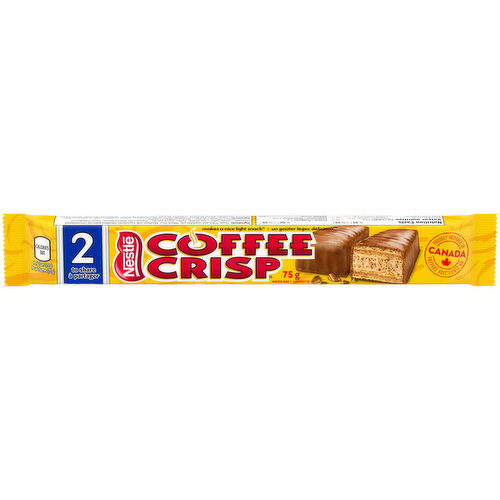 Nestle - Coffee Crisp Chocolate Bar King Size