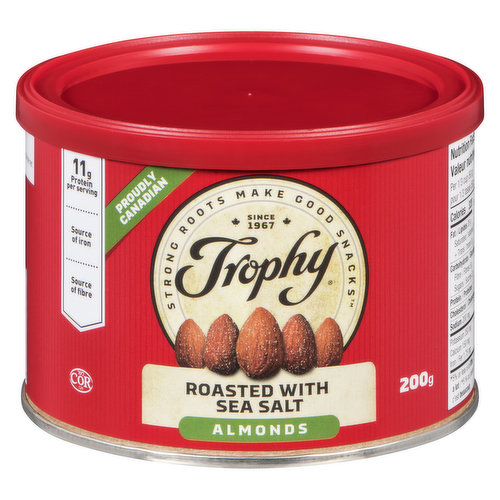 Trophy - Almonds Roasted w/ Sea Salt