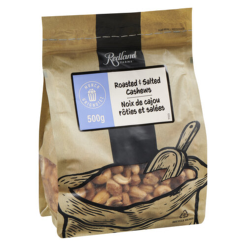 Cashews - Cashews, Whole Roasted & Salted