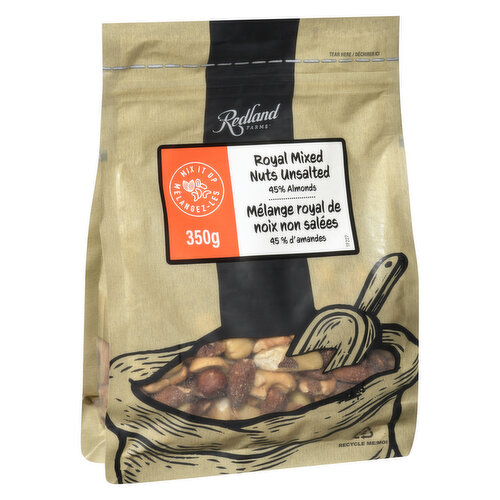 Redland Farms - Royal Mixed Nuts, No Salt