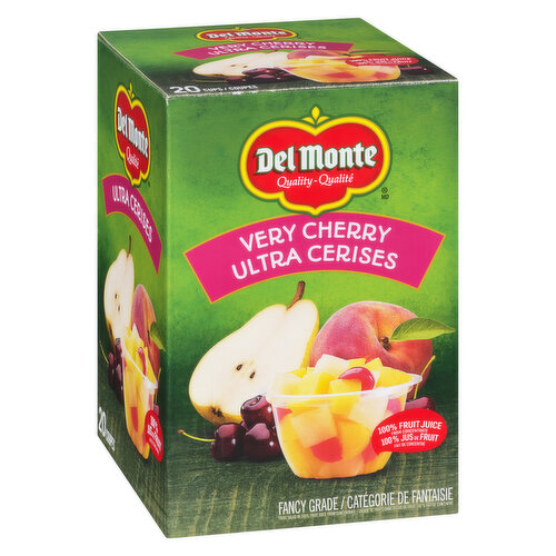 Del Monte - Very Cherry Cups in Light Syrup