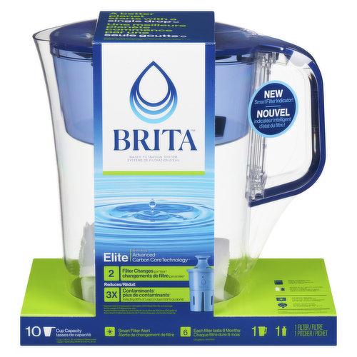 Brita Activate Fill & Go Active Blue Filtre Bouteille + Filtre