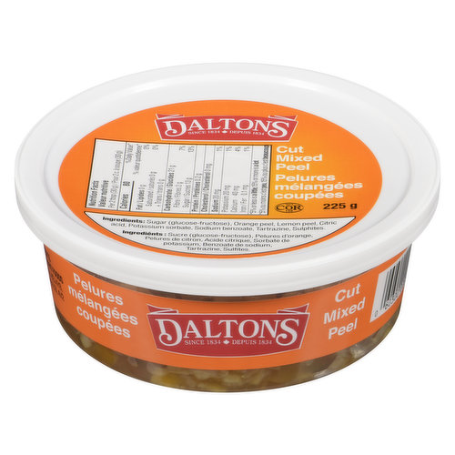 Daltons - Cut Mixed Peel