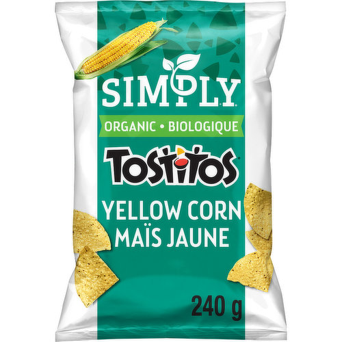 Tostitos - Simply Organic Yellow Corn Tortilla Chips