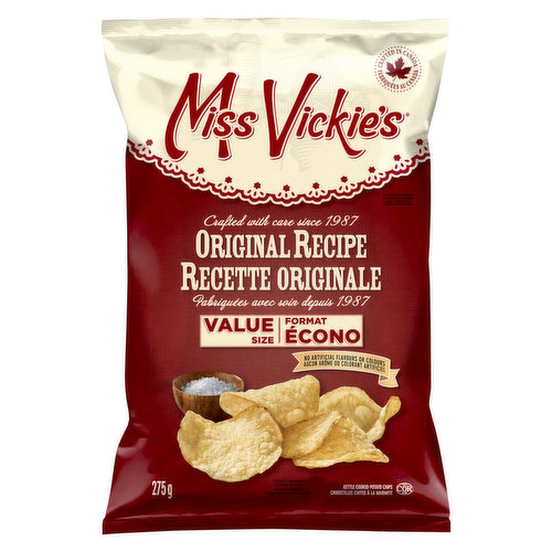 Miss Vickies - Original Recipe Potato Chips, Value Size