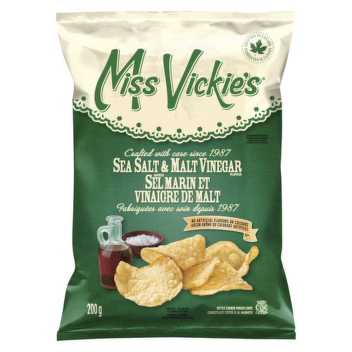 Miss Vickies - Sea Salt & Malt Vinegar, Potato Chips