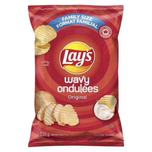 Delicious ingredients & homegrown potatoes, so you can get that perfect, crispy chip every time you reach into the bag. Perfect chip for dipping.