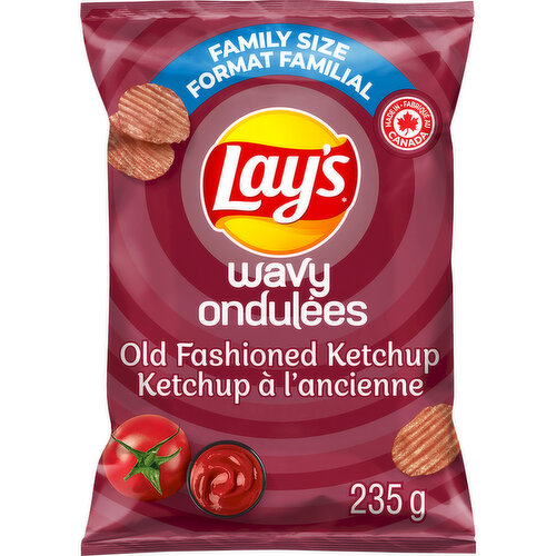 Lays - Wavy Old Fashion Ketchup - Family Size