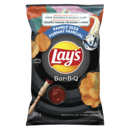 Lays - Potato Chips, BBQ - Family Size