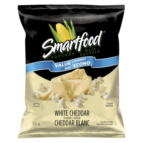 Save on Smartfood Popcorn White Cheddar Cheese Party Size Gluten Free Order  Online Delivery