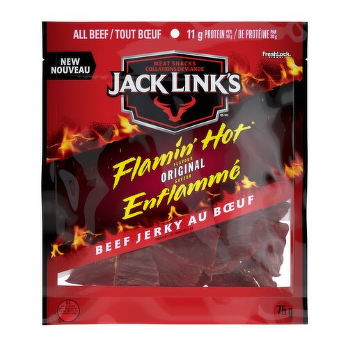 Jack Link's - Flamin' Hot Beef Jerky - Quality-Foods