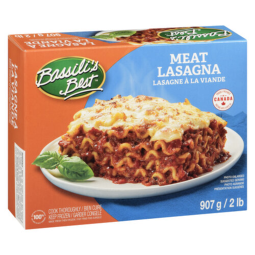 Bassili's Best - Meat Lasagna