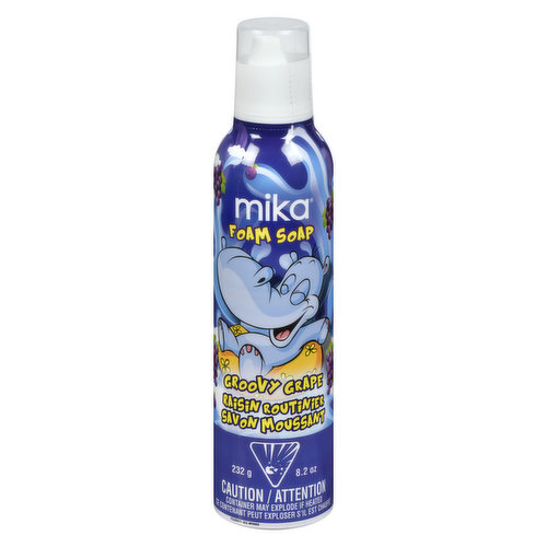 Mika - Grape Foam Soap