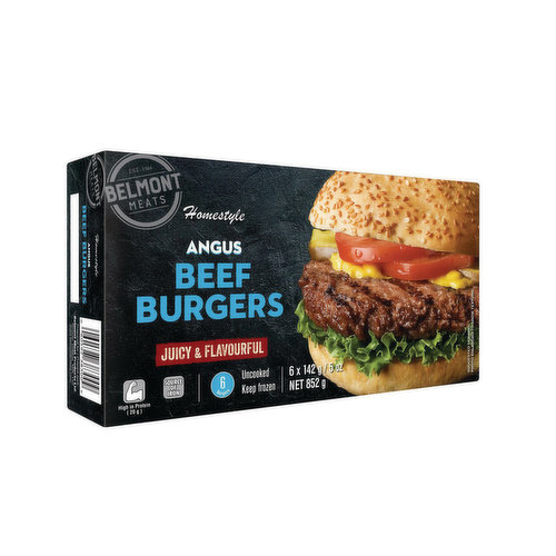 Belmont - Burgers Angus Beef Homestyle Certified