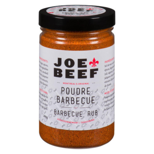 Joe Beef - Seasoning BBQ Rub