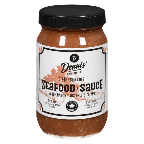 Dennis' Horseradish - Horseradish Seafood Sauce