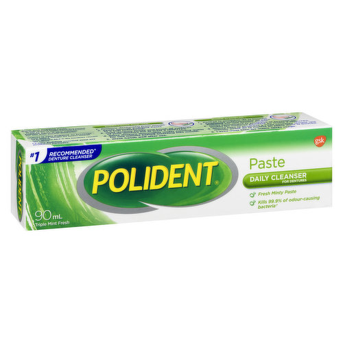 #1 Recommended Denture Cleanser. Kills 99.9% of Odour Causing Bacteria.