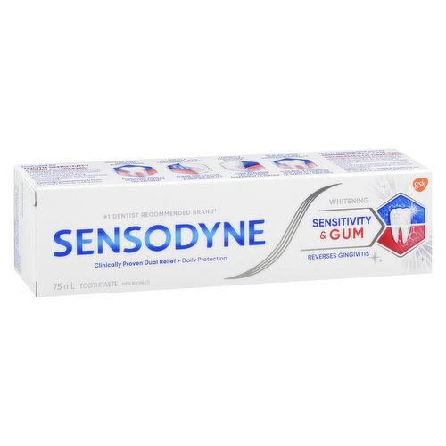 Sensodyne - Sensitive Plus Gum White