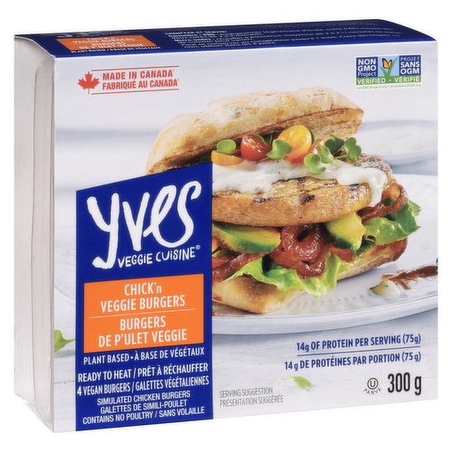 Yves - Veggie Chicken Burgers