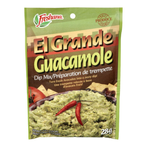 Freshana - El Grande Guacamole Chip Dip Mix