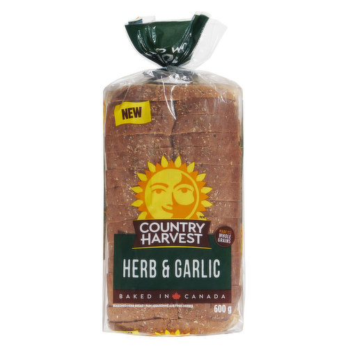 Country Harvest - Herb & Garlic Bread