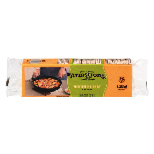 Armstrong - Natural Cheddar Cheese - Medium