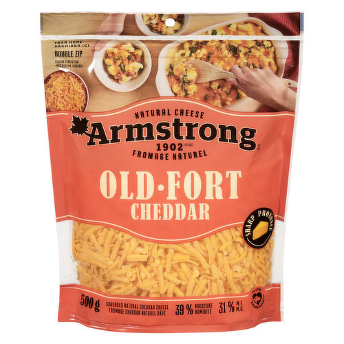 A popular choice for those who like Cheddar Cheese with bite. Perfect for cooking up your favorite dish.