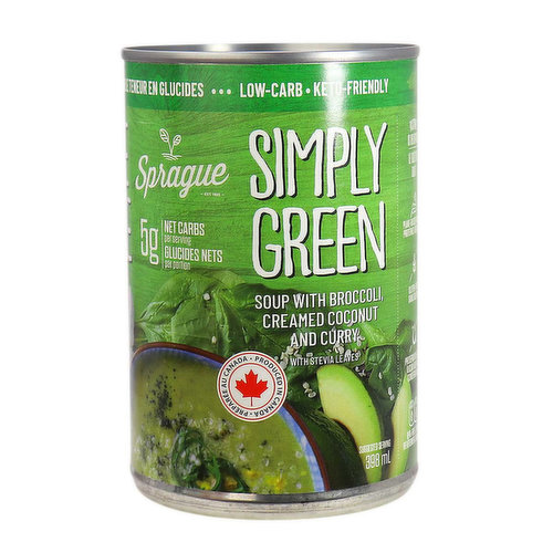 Sprague - Simply Green Keto Soup