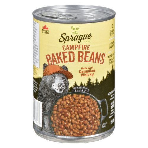 Sprague - Campfire Baked Beans with Canadian Whisky