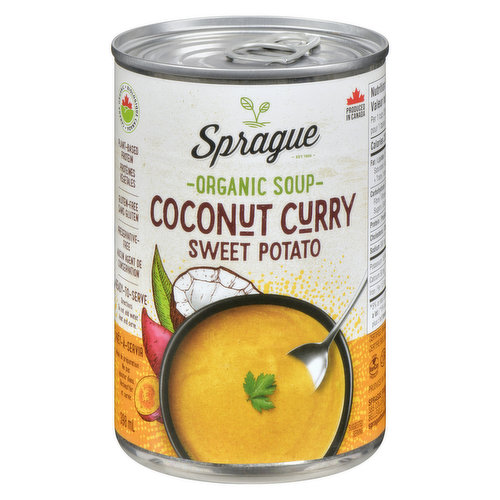 Sprague - Soup Sweet Potato Coconut Curry Organic